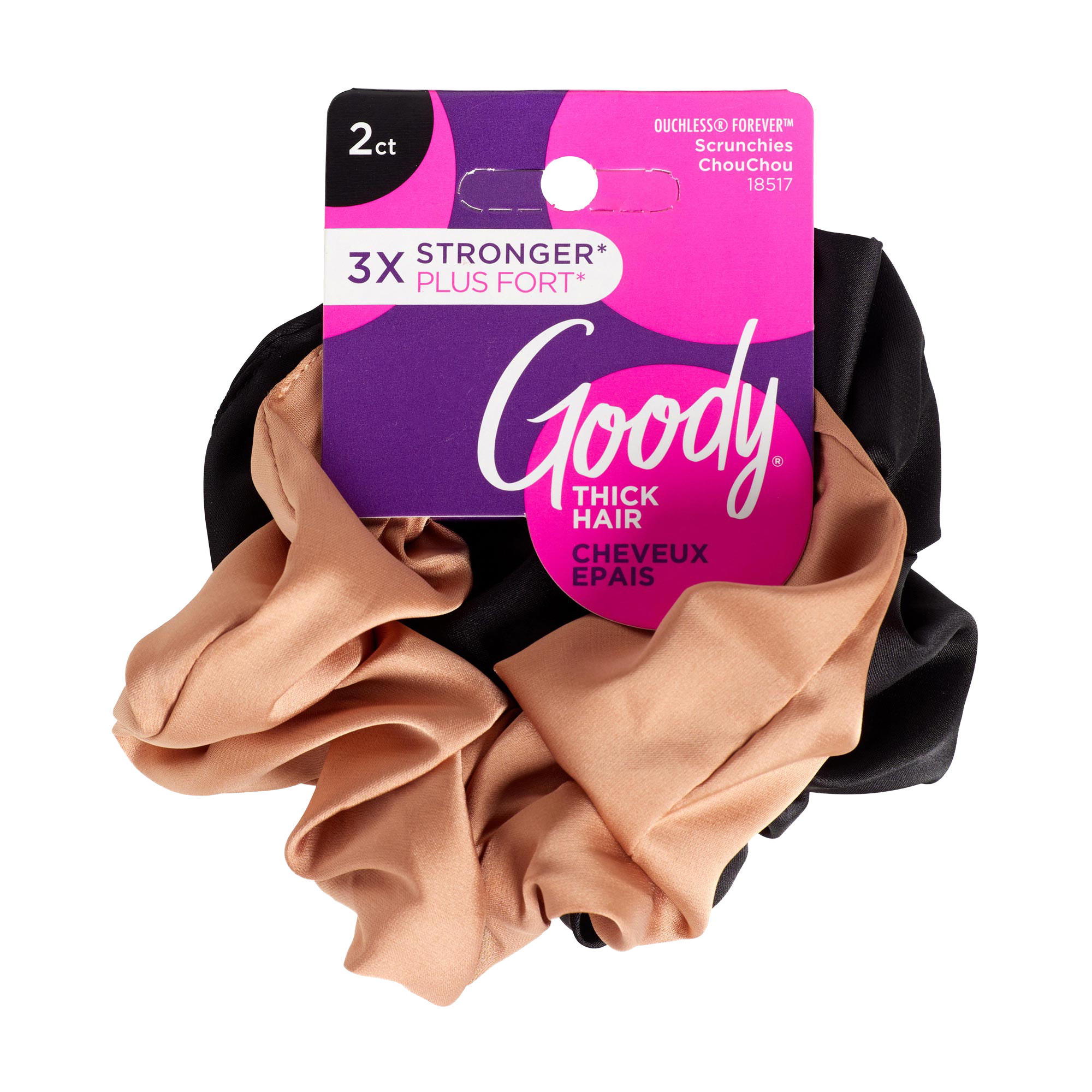 Gift Goody Forever Satin Scrunchies 2CT (100% off)